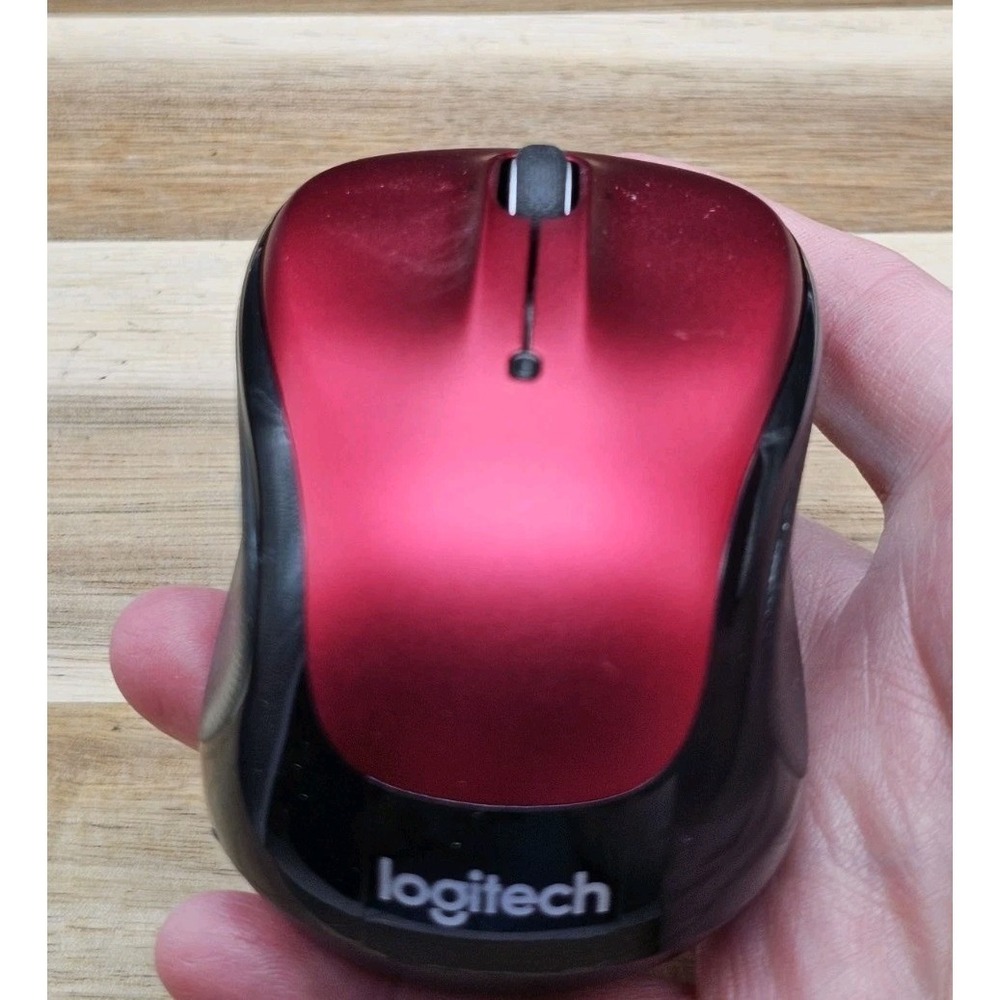 Logitech M325 (910-002651) Wireless Mouse - Red